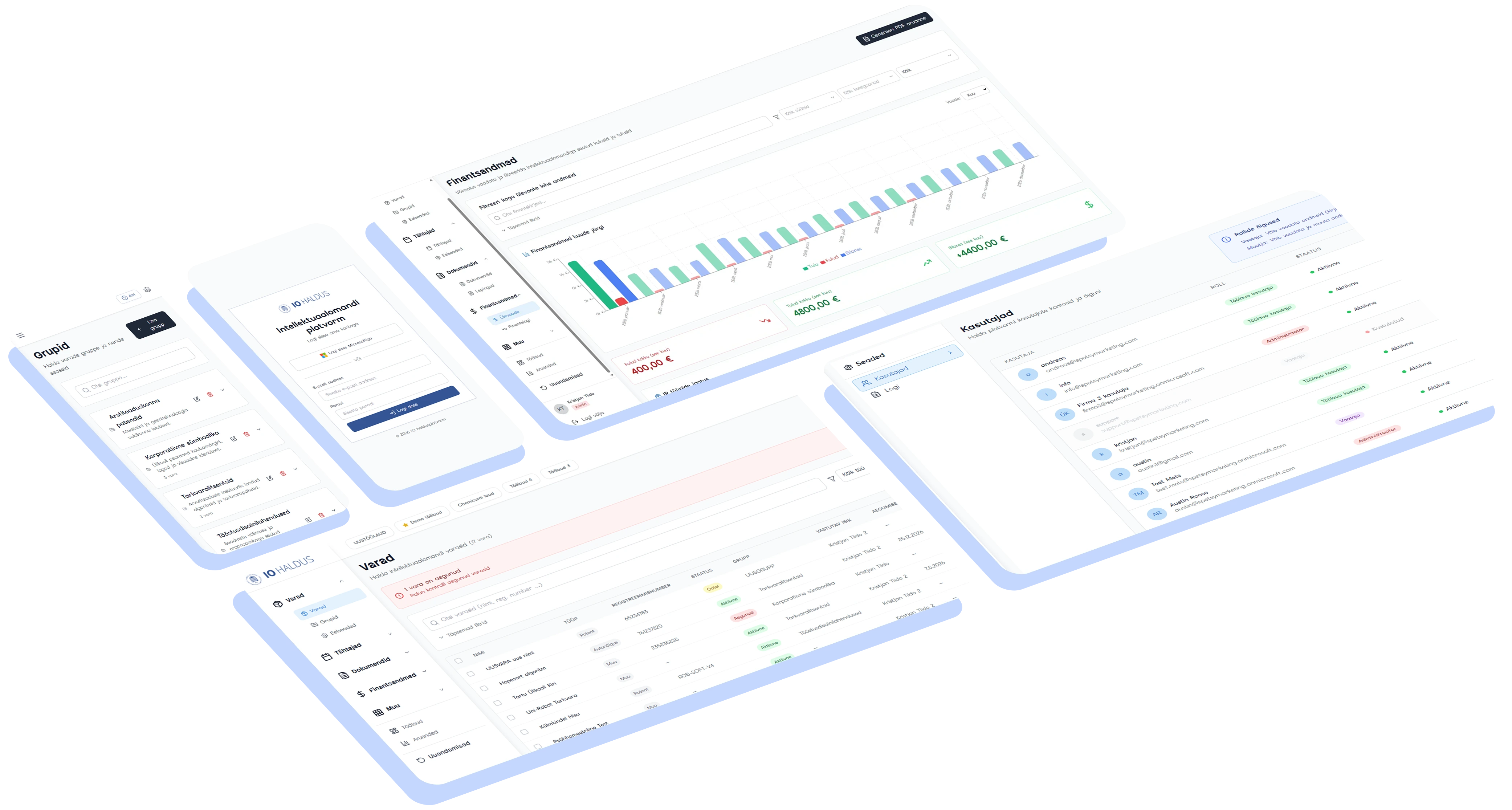 Intellectual property portal